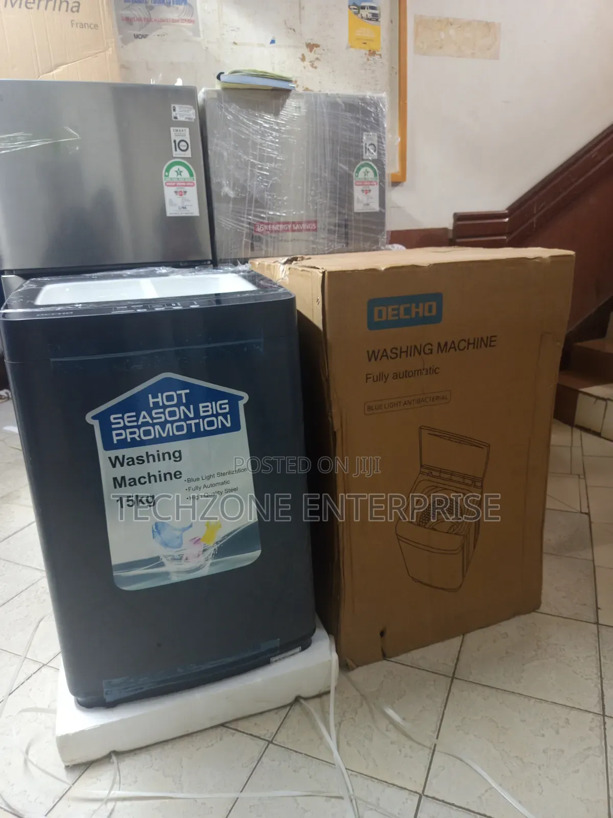 DECHO 15Kg Fully AutomatedTop Loader Full Automatic Washing Machine 