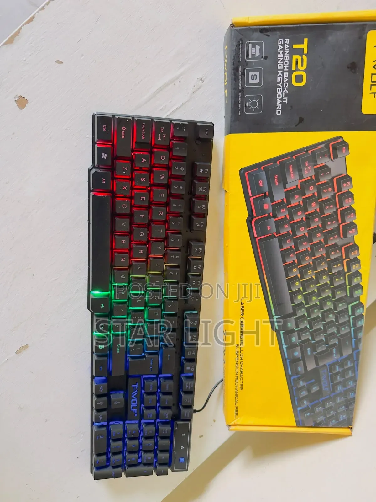 T20 Backlight 100% Gaming Keyboard