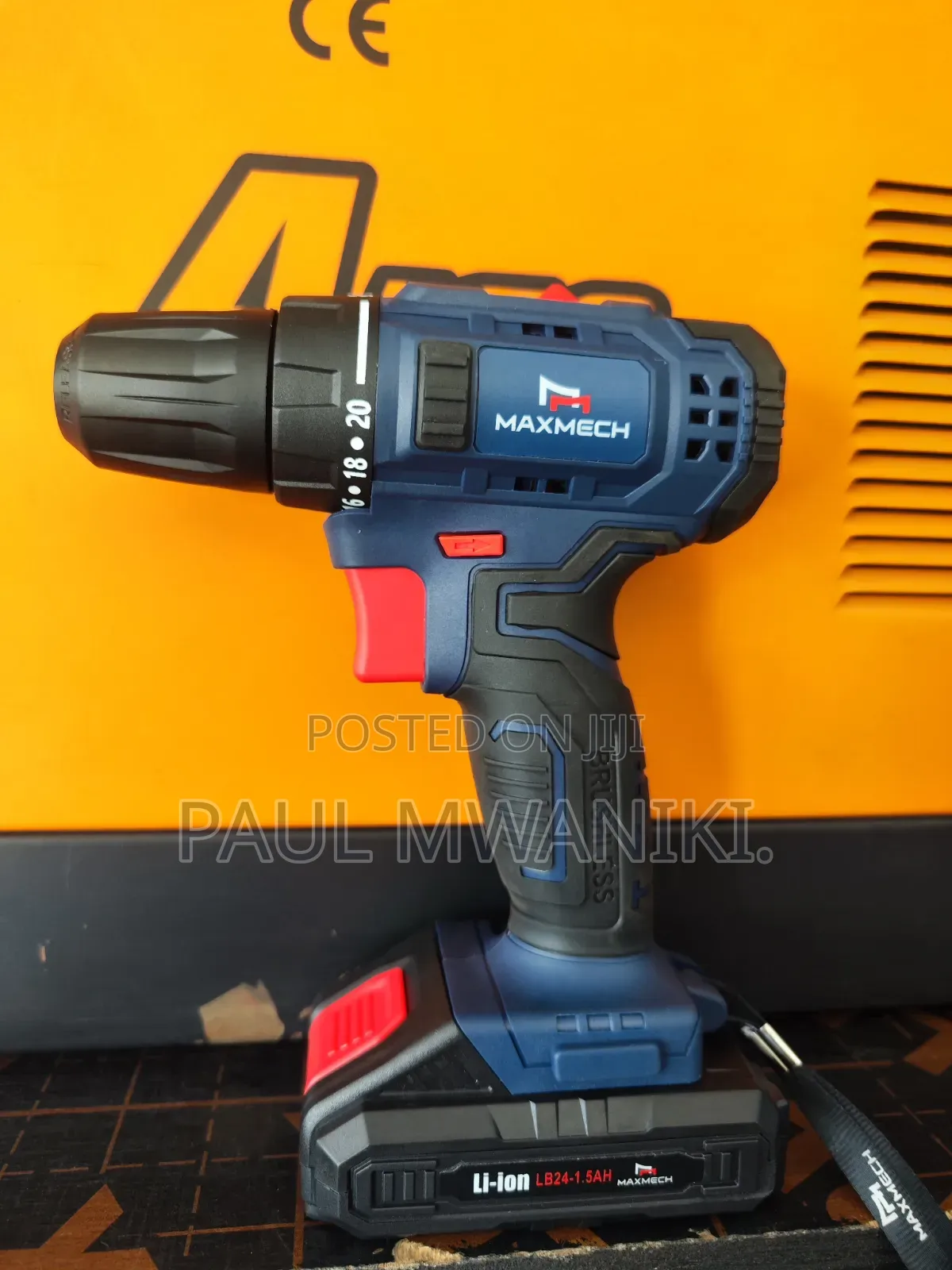 Maxmech Brushless Cordless Drill – Powerful Portable