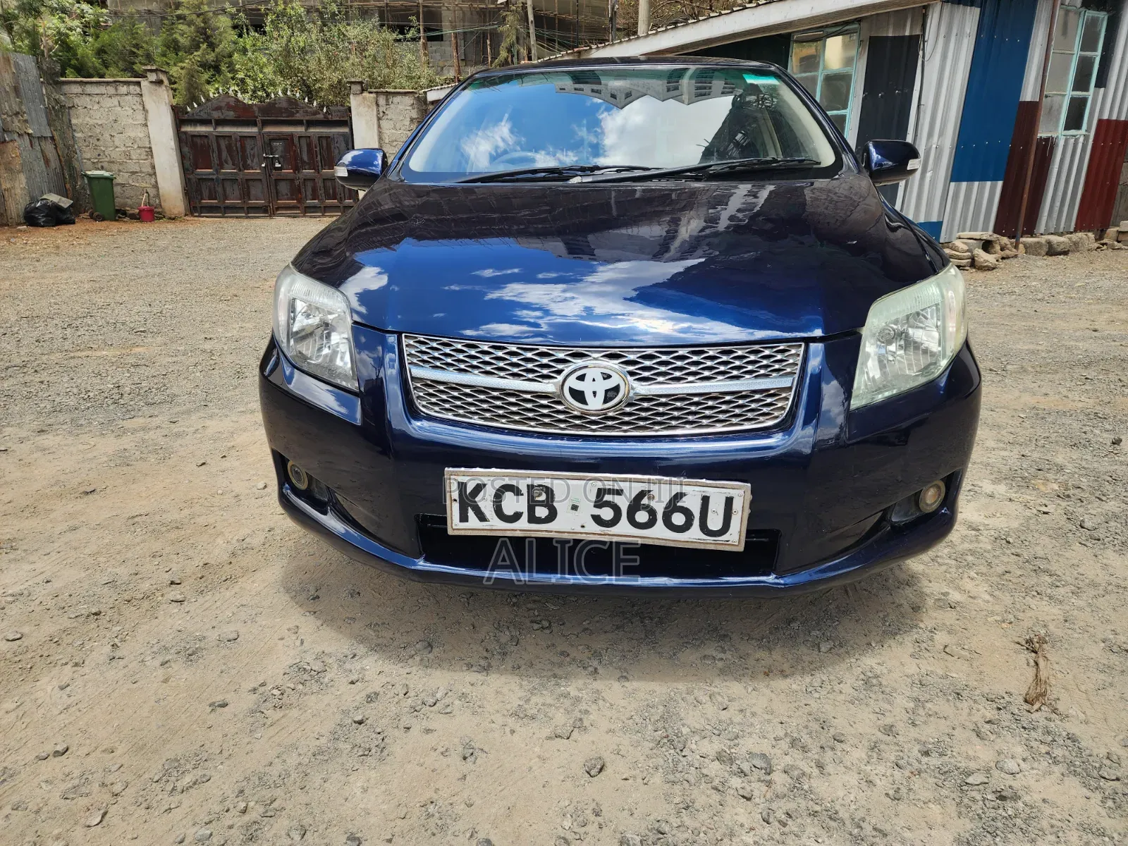 Toyota Corolla Fielder 2007 Blue