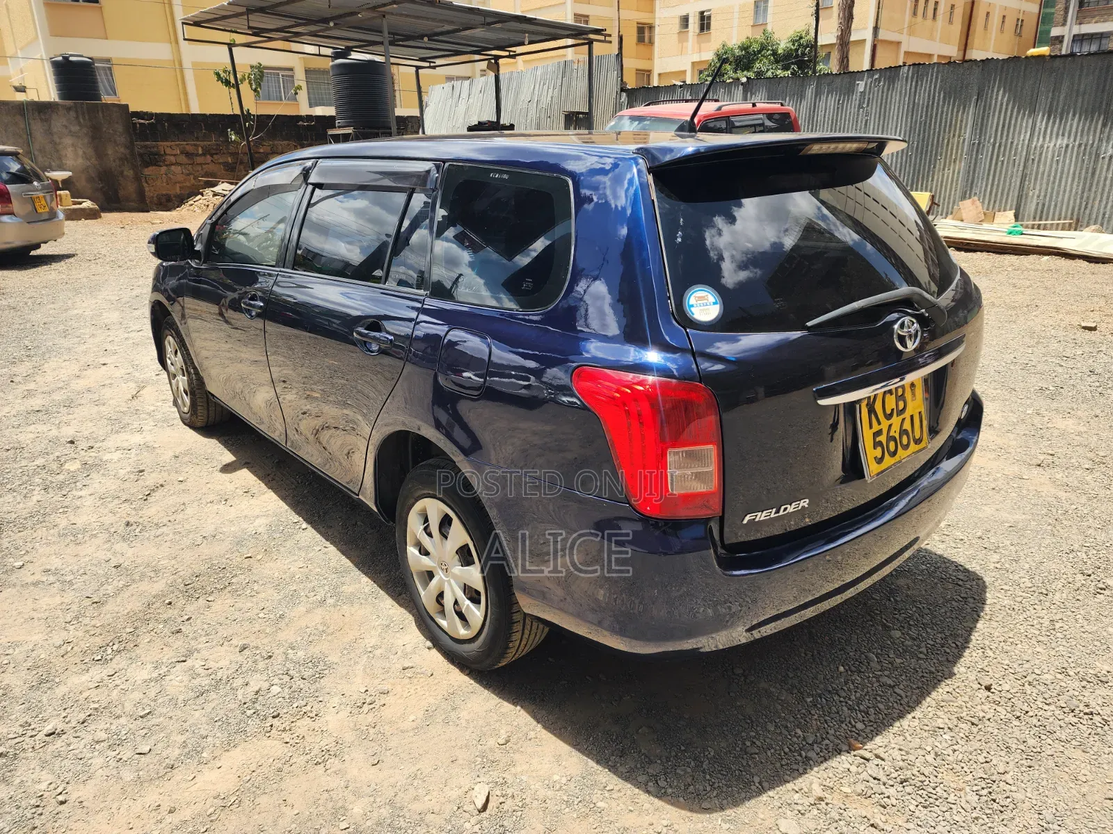 Toyota Corolla Fielder 2007 Blue