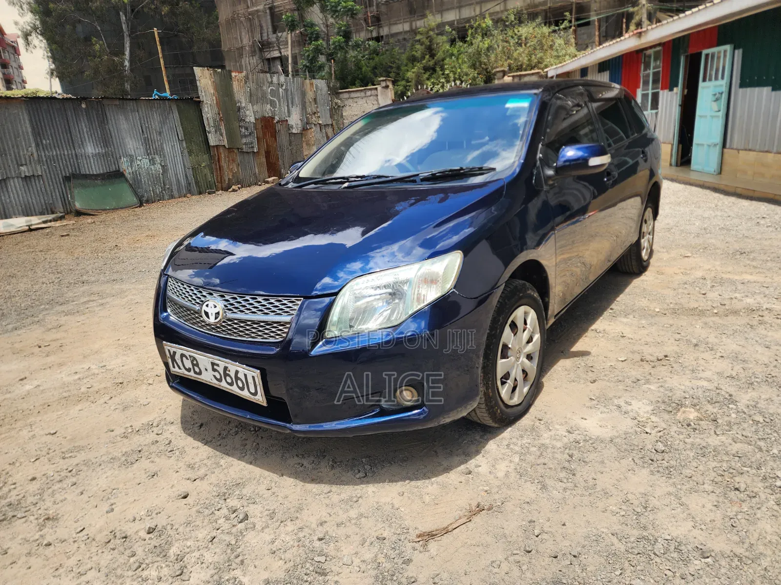 Toyota Corolla Fielder 2007 Blue