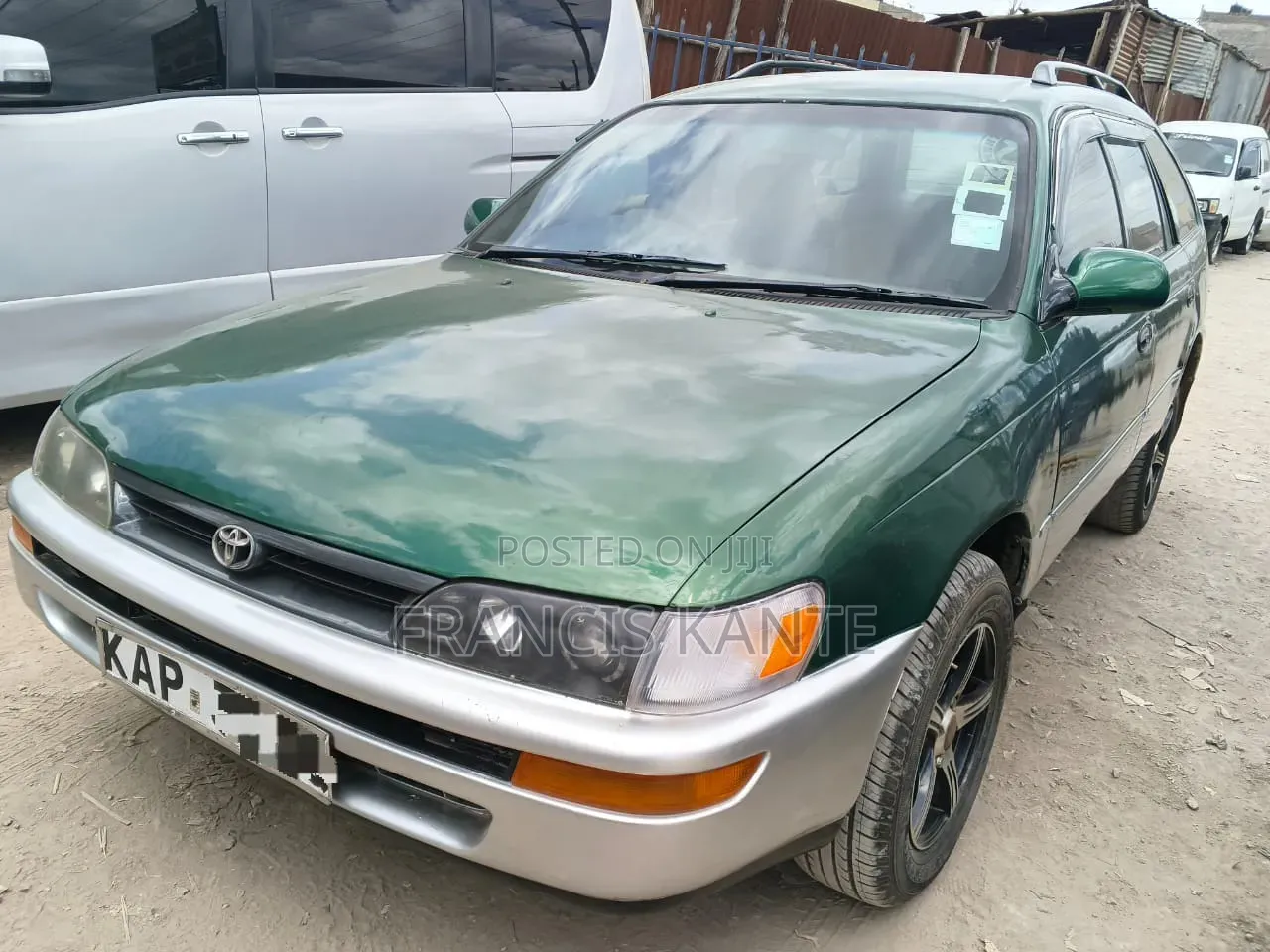 Toyota Corolla 2002 Green
