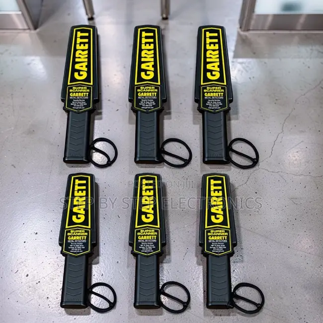 Durable Build Garret Super Scanner Hand-Held Metal Detector Scanner