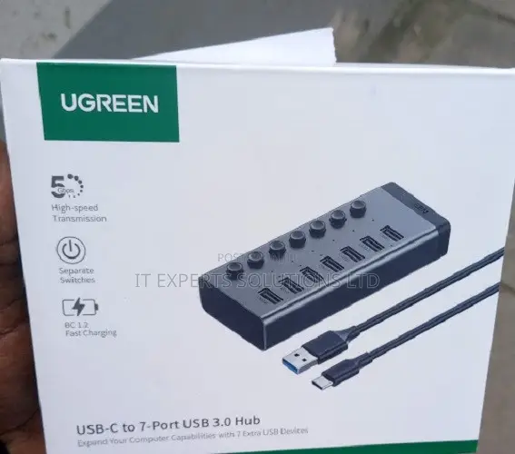 UGREEN USB-C to 7-Port USB-A 3.0 Hub