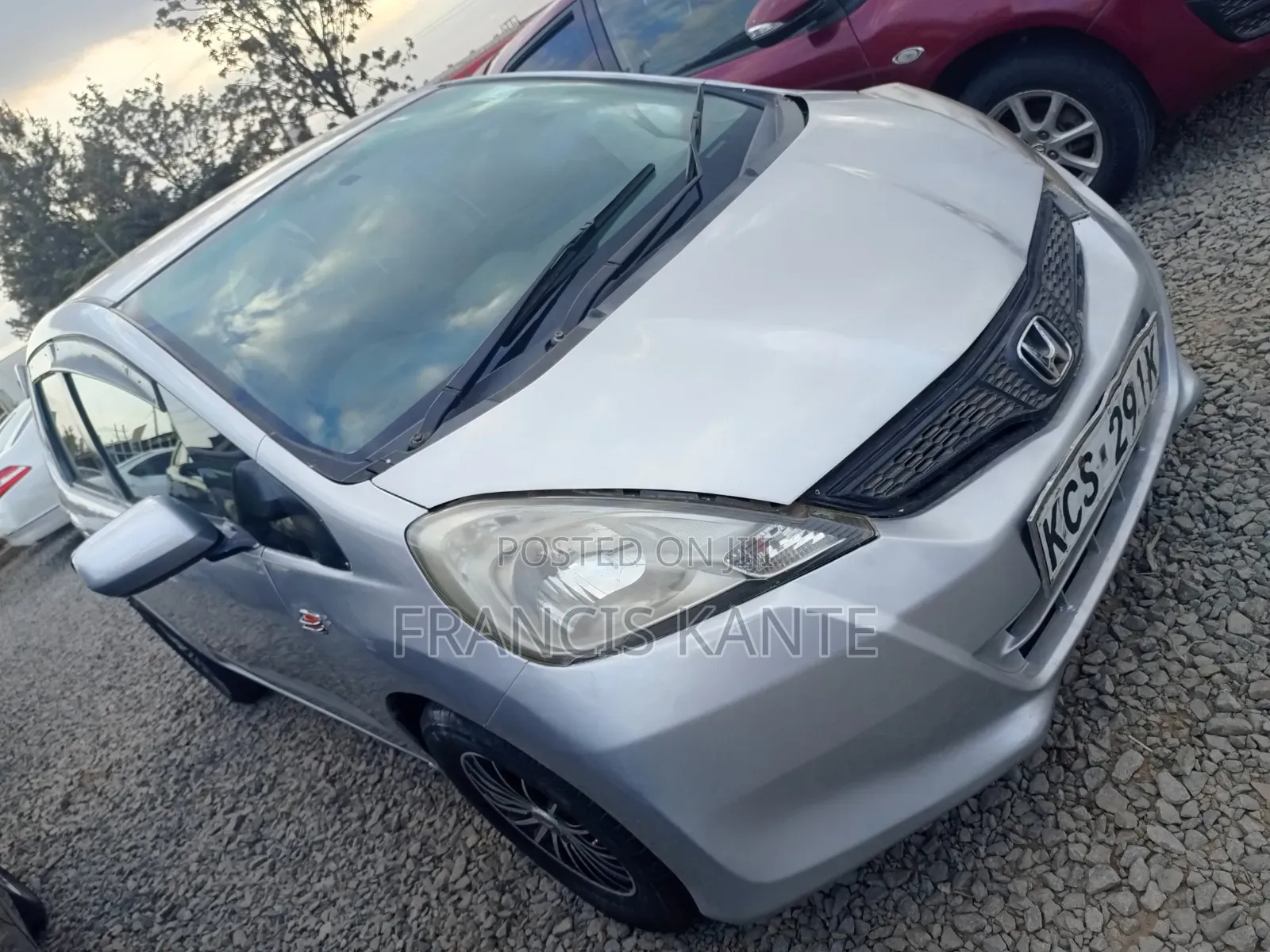Honda Fit 2012 Silver
