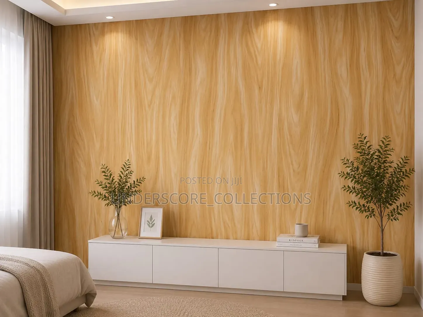 Marble Finish Airbnb Deco Wallpaper