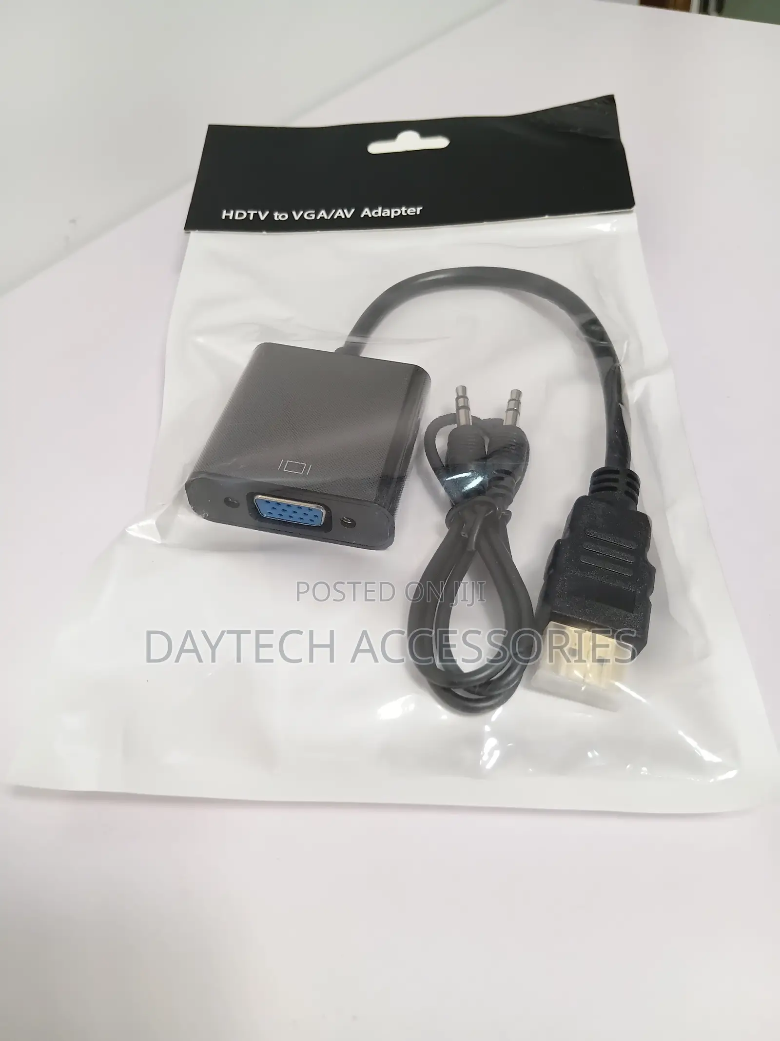 HDMI to VGA Adapter With Audio Full HD 1080p Converter for Laptop PC