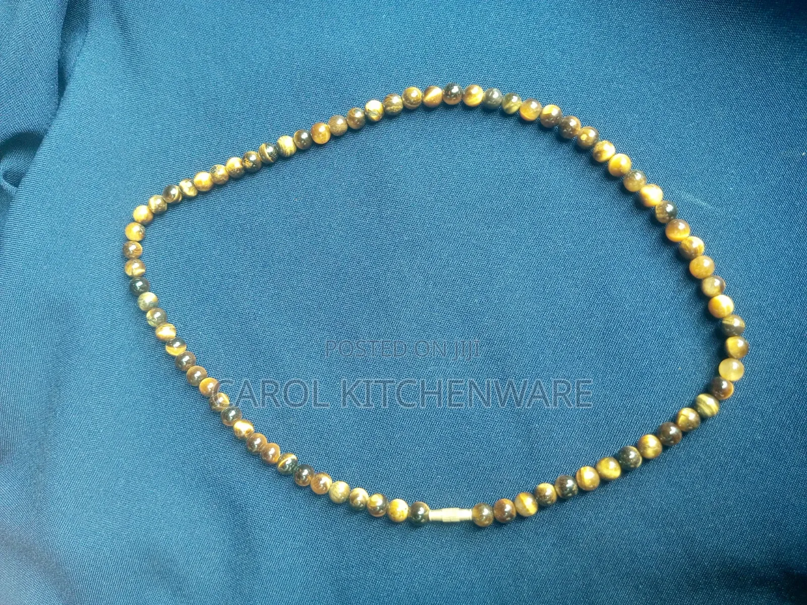 Tigers Eye Bead Necklace