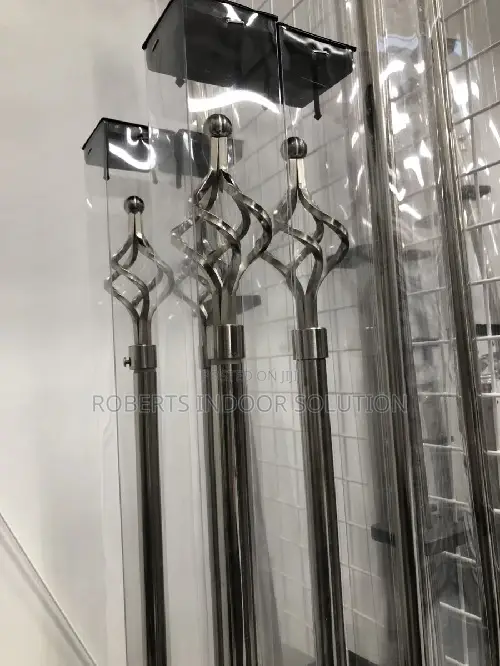 Classic Bronze Finish Double Window Curtain Pole