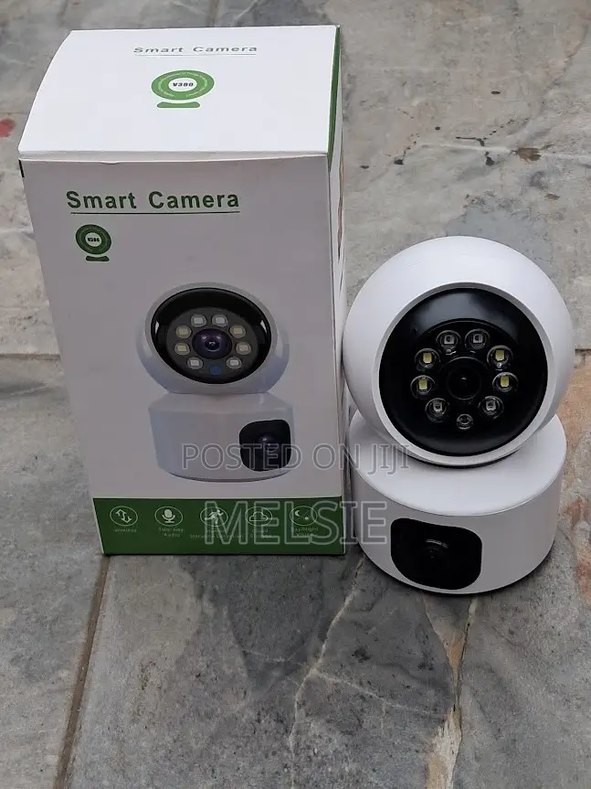 V380 Pro Dual Lens WiFi Baby Monitor Camera