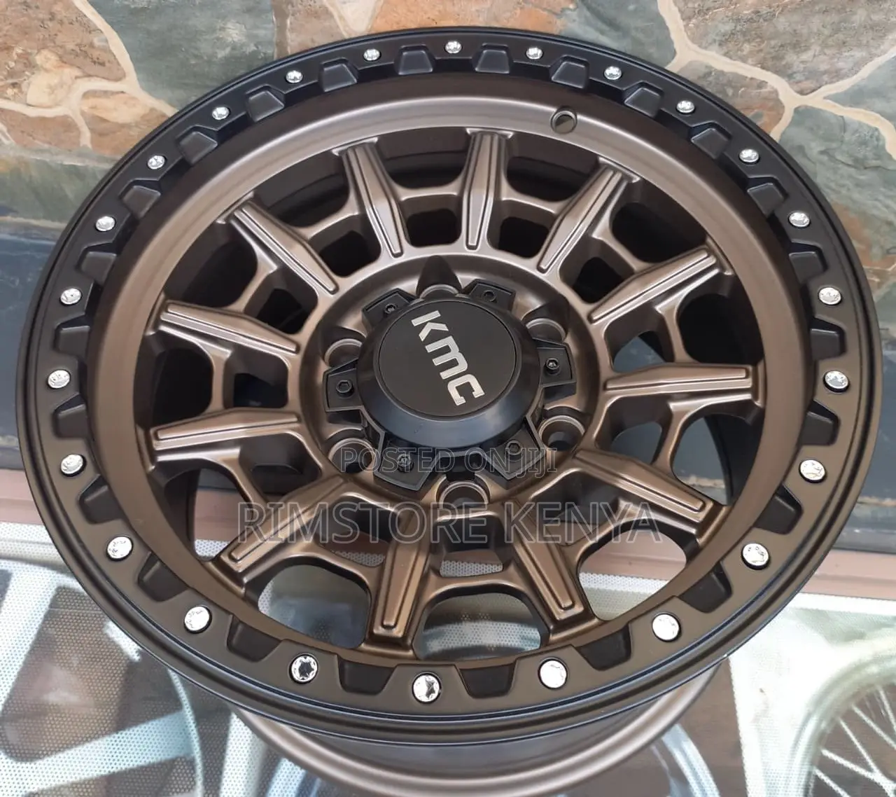 Rim Size 15 Bronze, Toyota Hiace, Toyota Single Cub, Full Set.