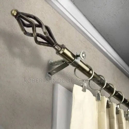 Curtain Pole Set for Balcony Living Room Windows