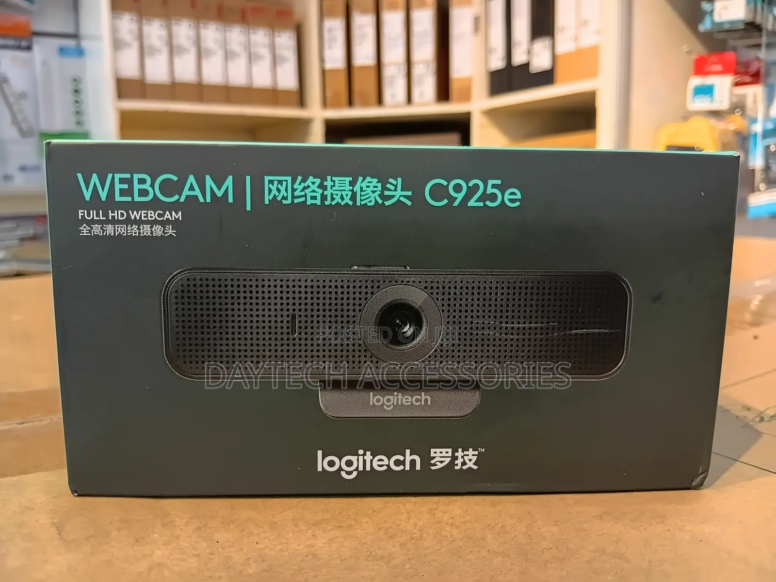 Logitech C925-E Webcam With HD Video and Built-in Stereo Microphones