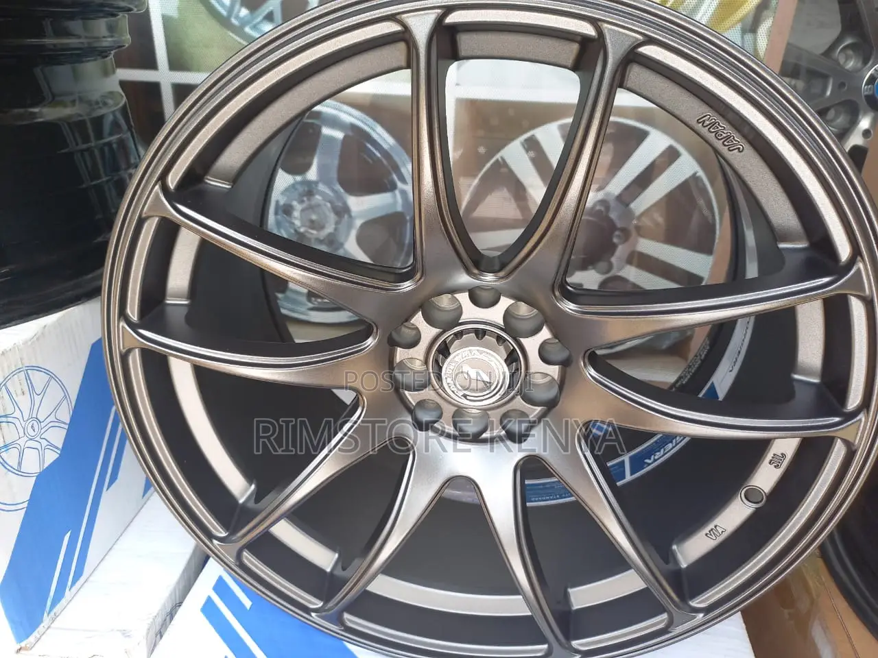 Size 18 Grey Rims , Full Set.