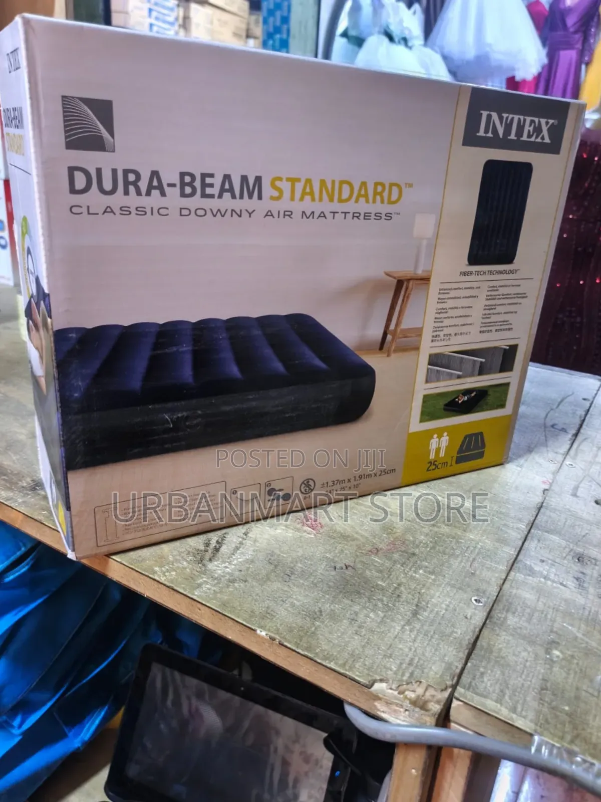 Intex 6x6 Inflatable Sleeping Mattress