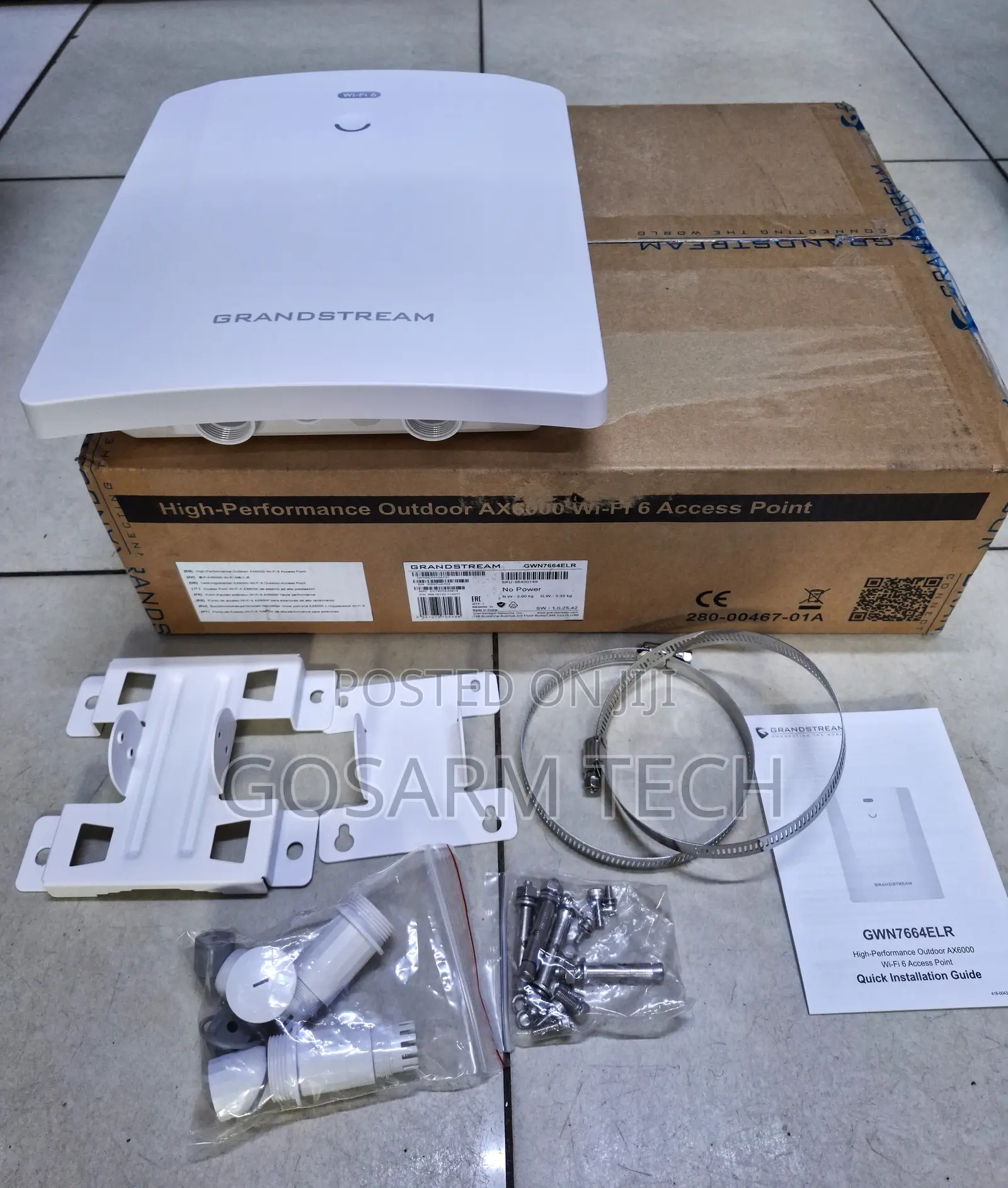 Grandstream GWN7664 Access Point for Office Enterprise Networks