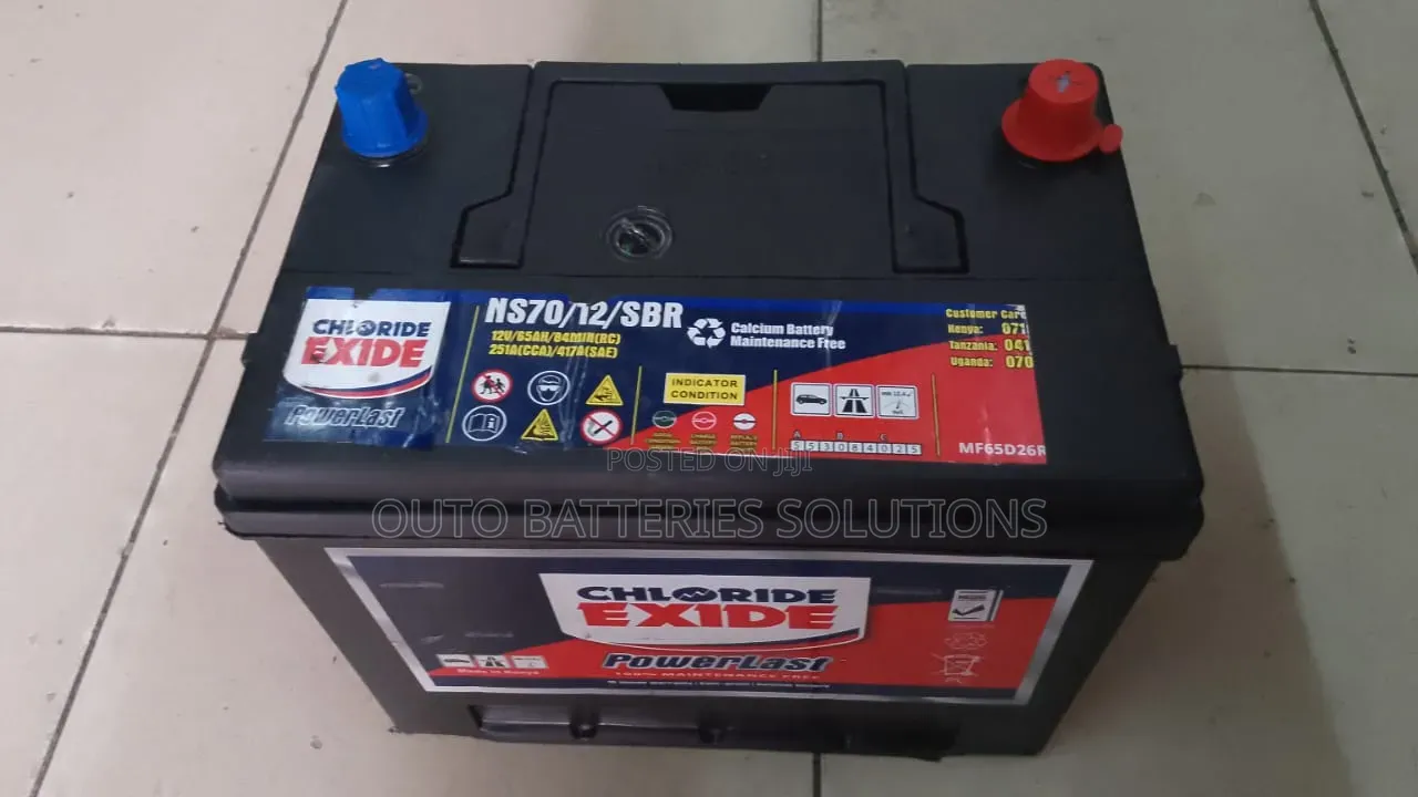 Chloride Exide Ns70