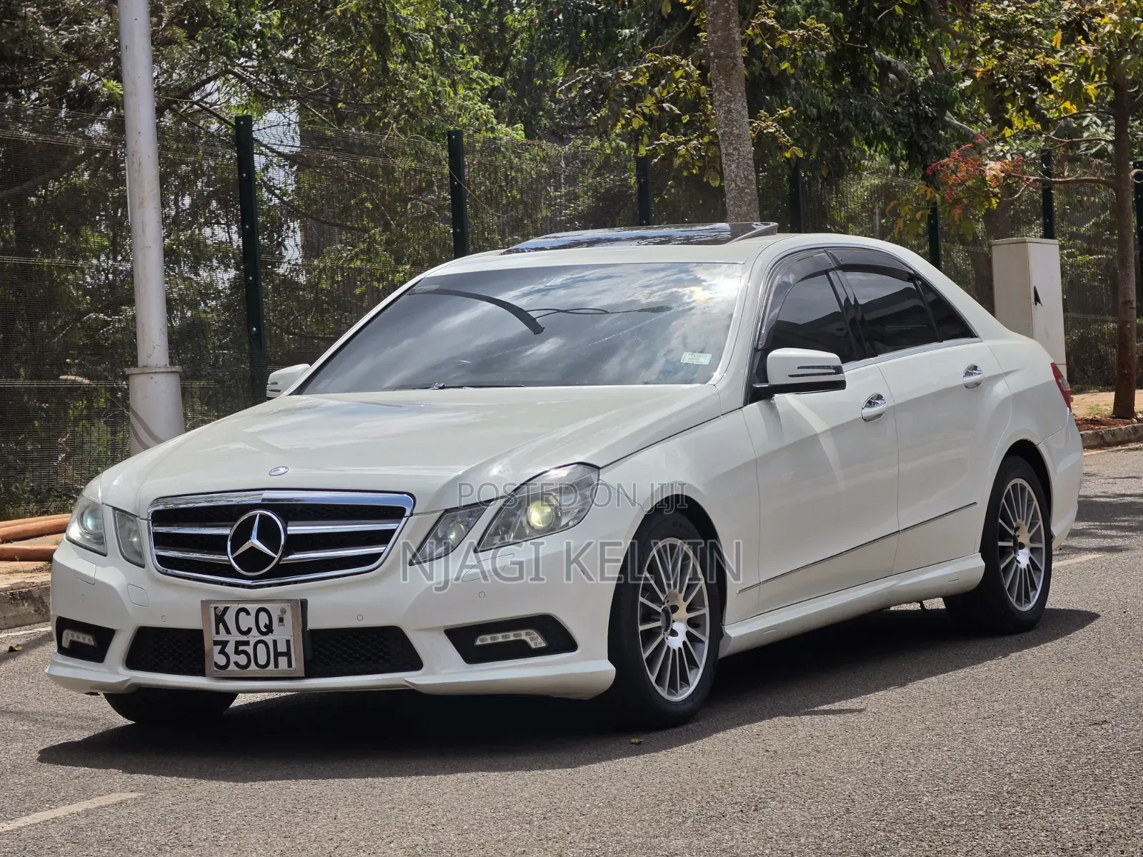Mercedes-Benz E350 2011 White