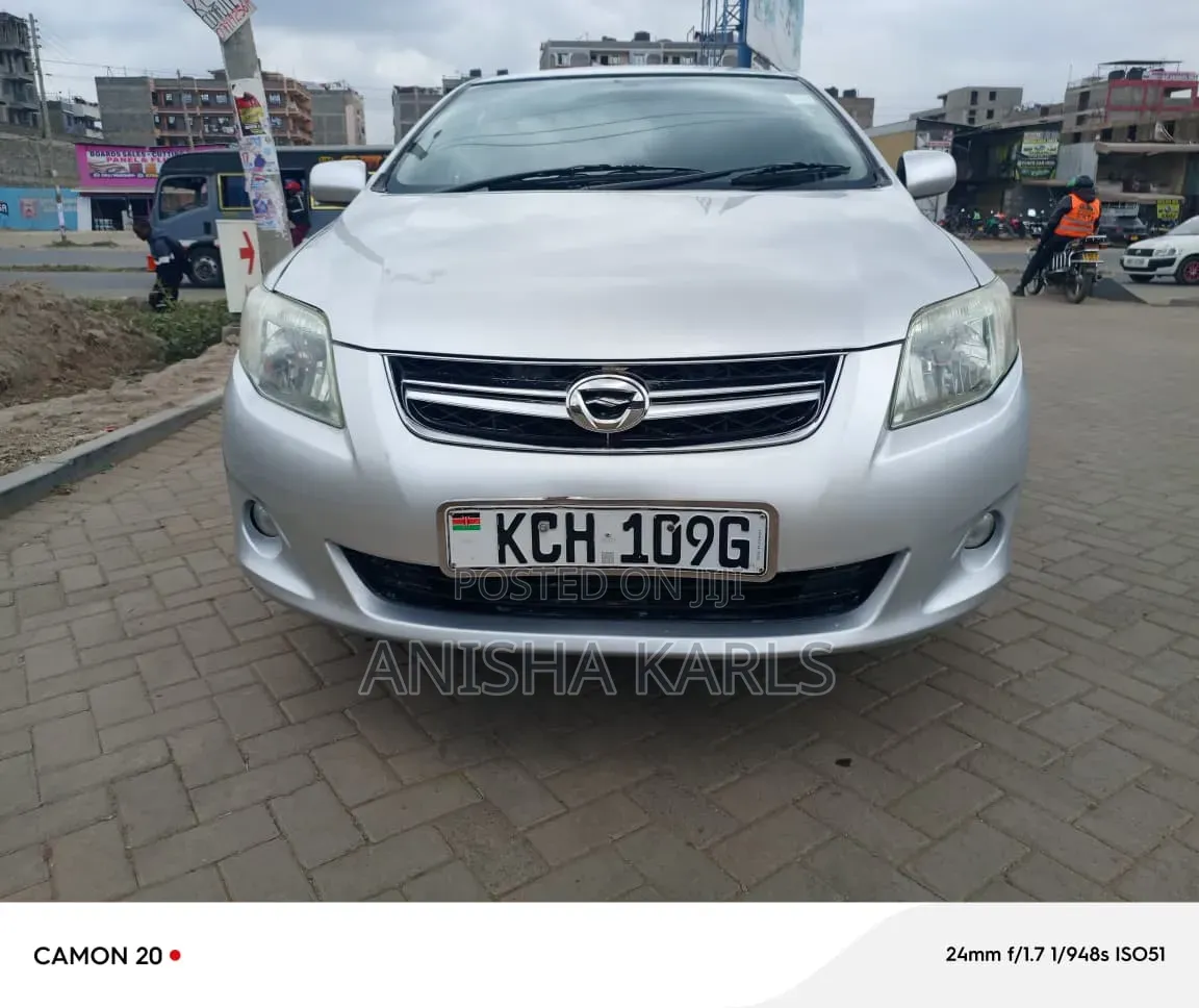 Toyota Axio 2009 Silver