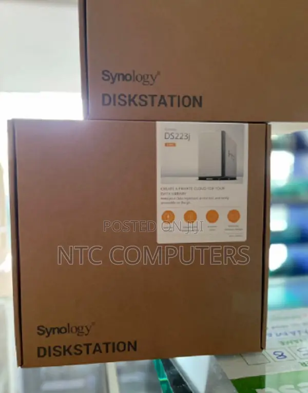 Synology DS223j 2-Bay Diskstation NAS