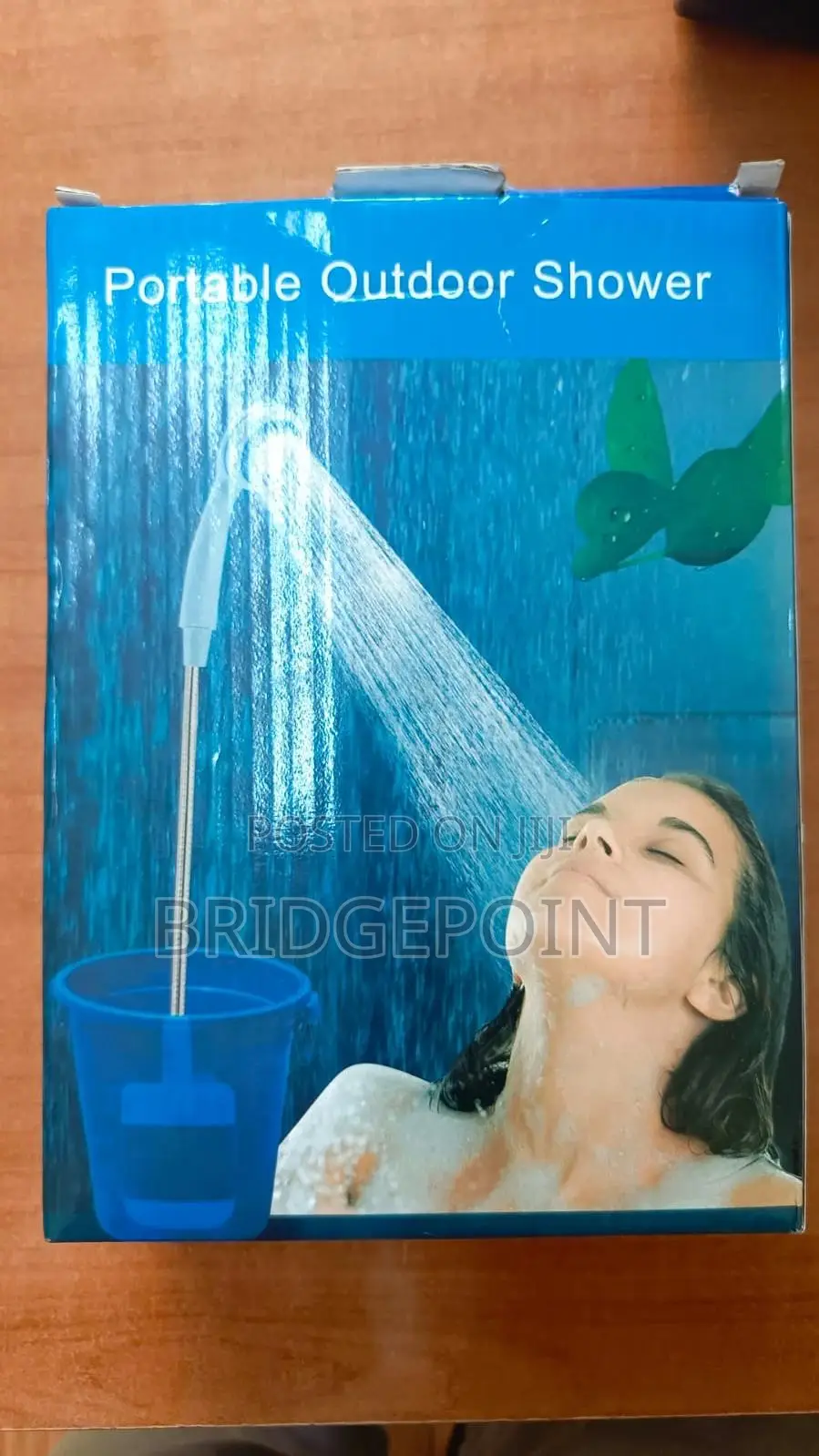 Rechargeable Portable Outdoor Shower- Battery Powered Pump