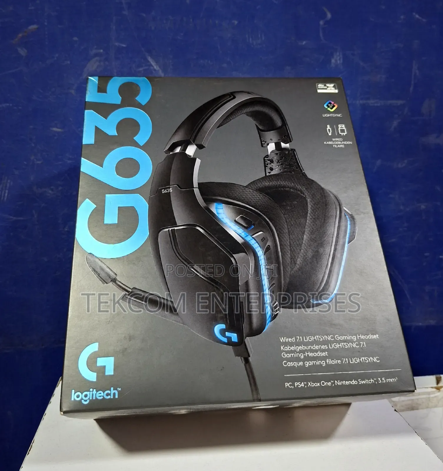 Logitech G635 Gaming Headset // Logitech G635 Gaming Headset