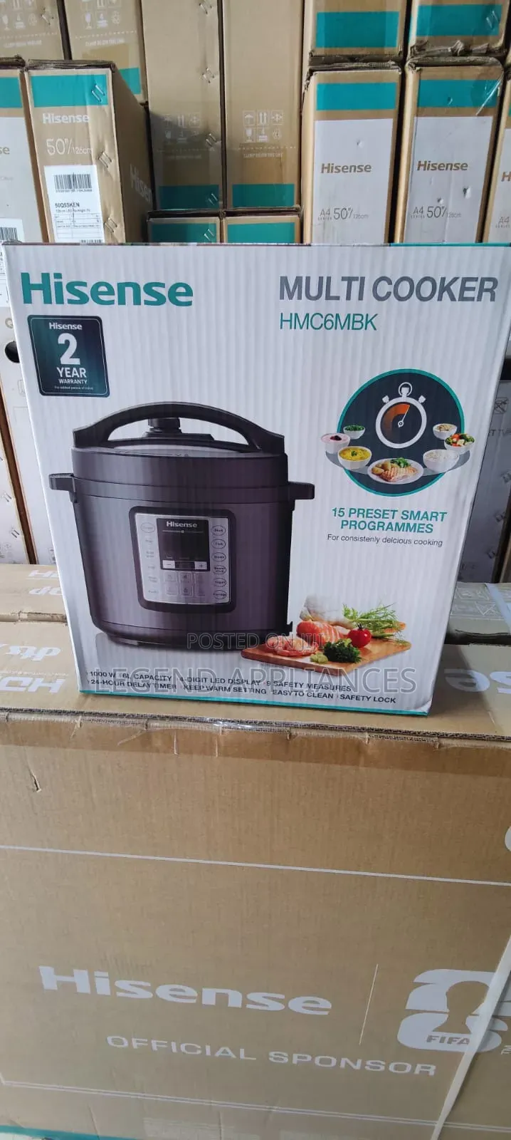 Hisense 6L Electric Pressure Cooker