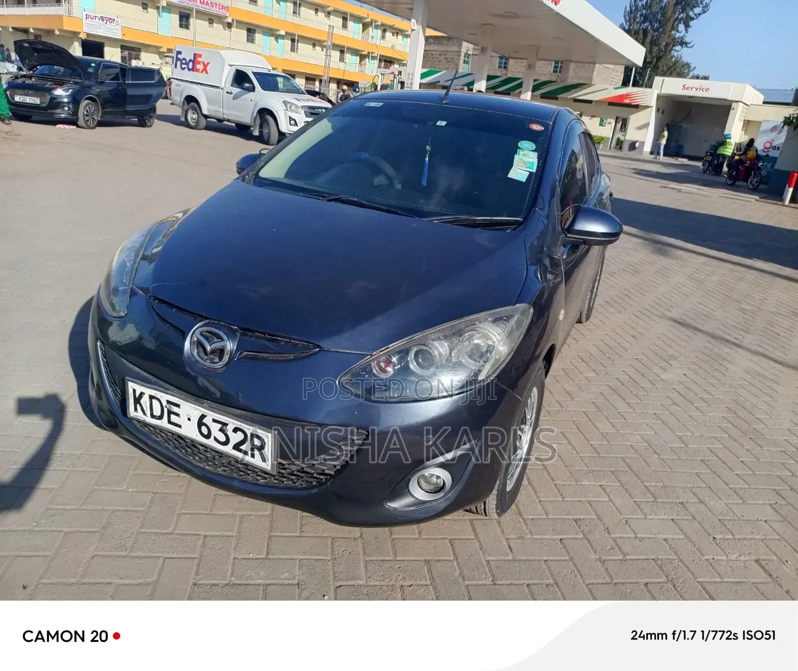 Mazda Demio 2014 Gray