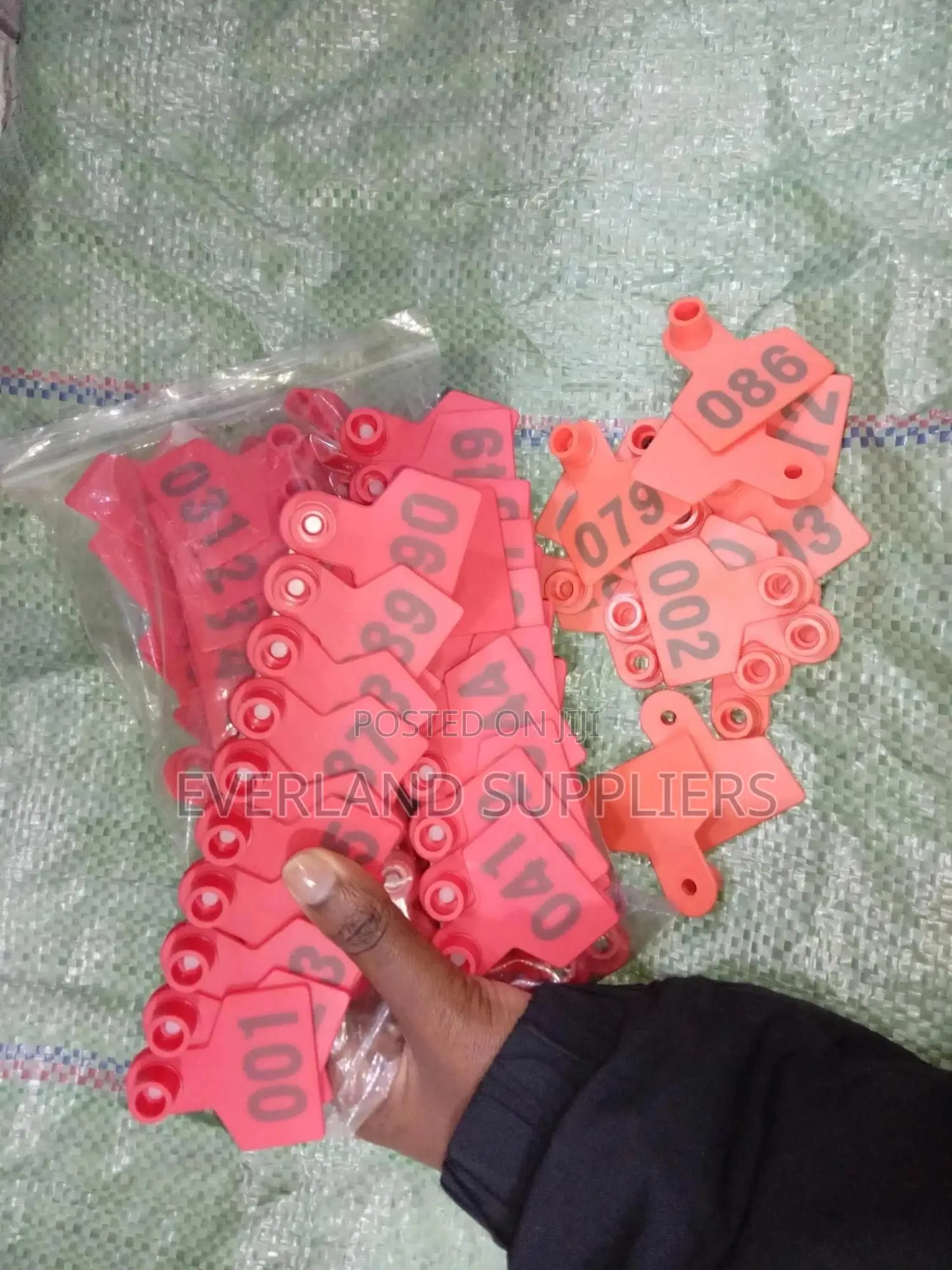 Ear Tags - Easy to Read a Set