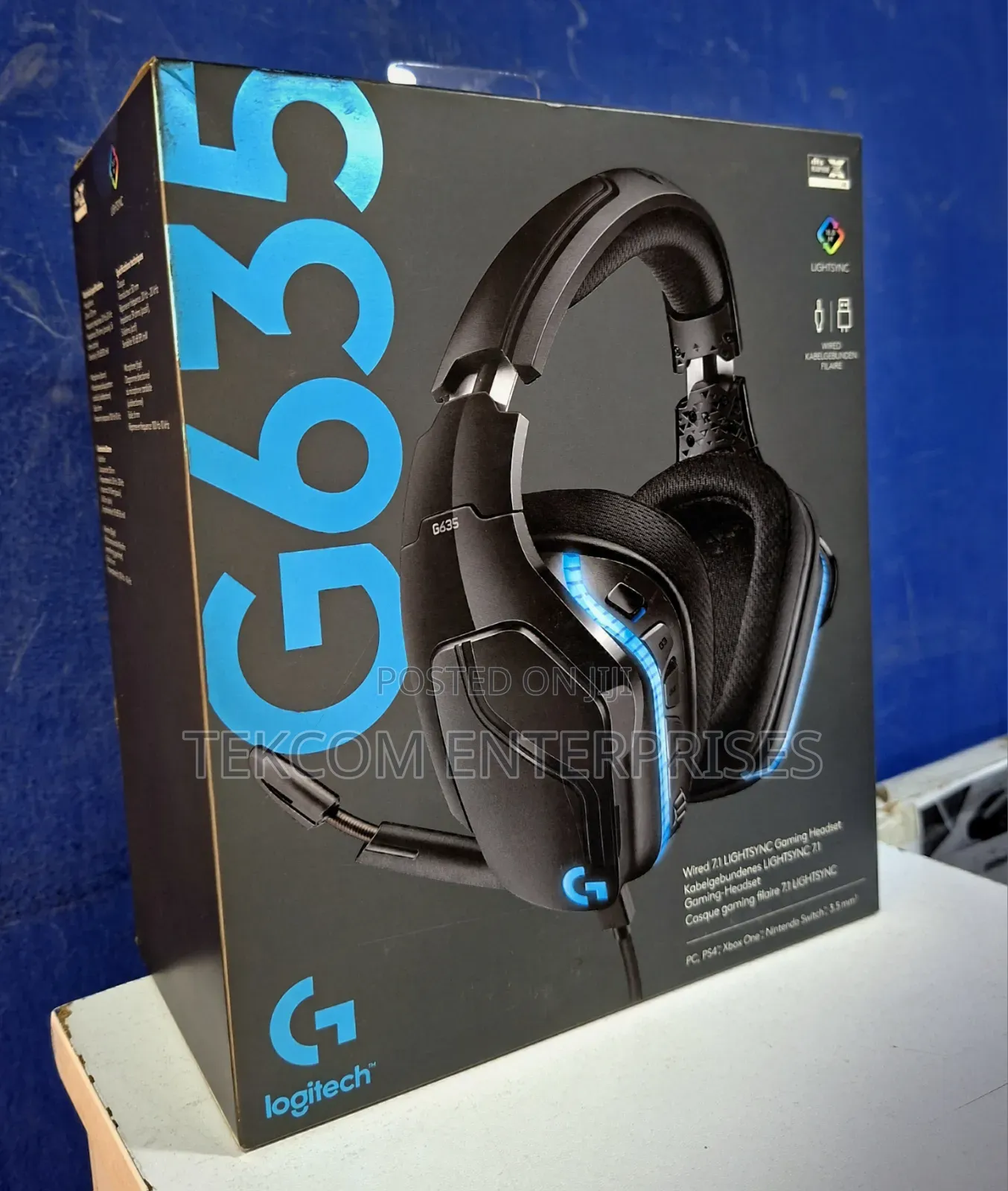 Logitech G635 7.1 LIGHTSYNC Gaming Headset