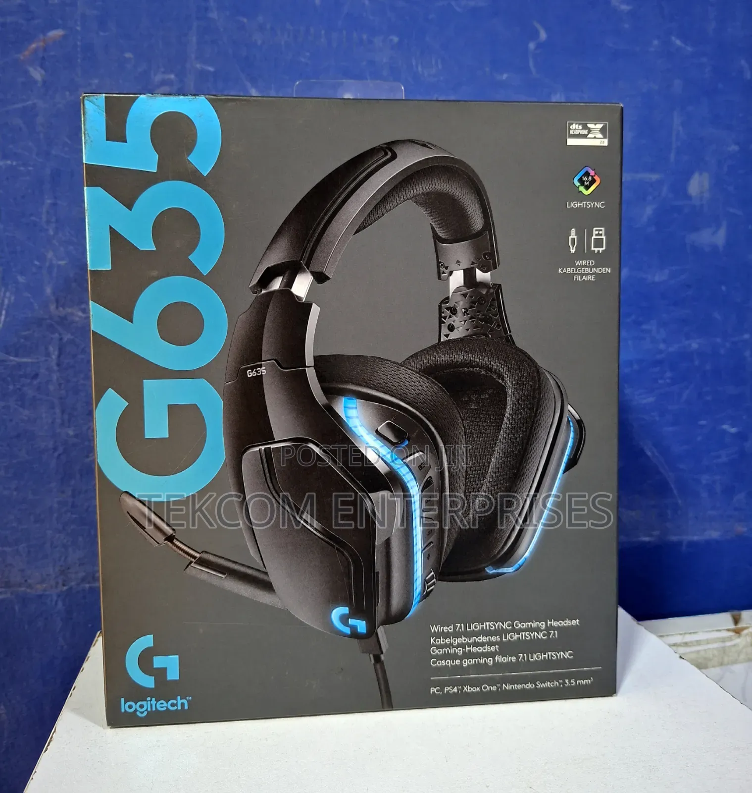 Logitech G635 7.1 LIGHTSYNC Gaming Headset