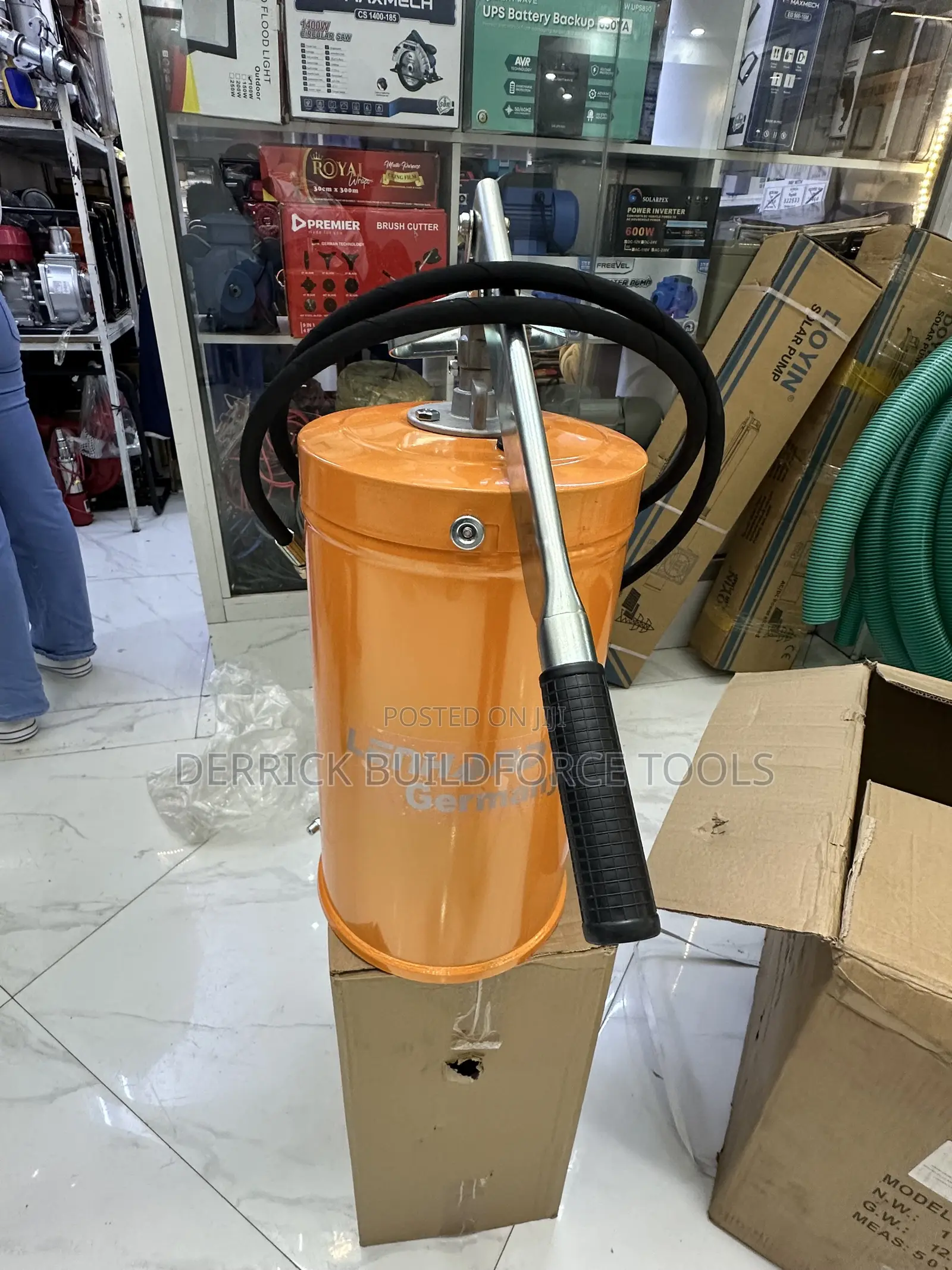 Lenhard Germany 10kg Grease Pump Bucket