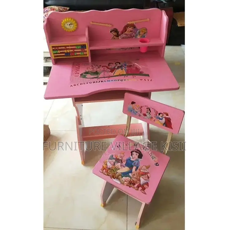 Kids Furniture Generic Cartoon Themed Study Set