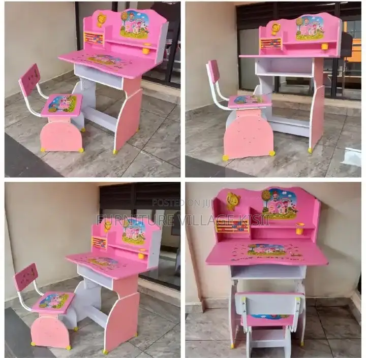 Kids Furniture Generic Cartoon Themed Study Set
