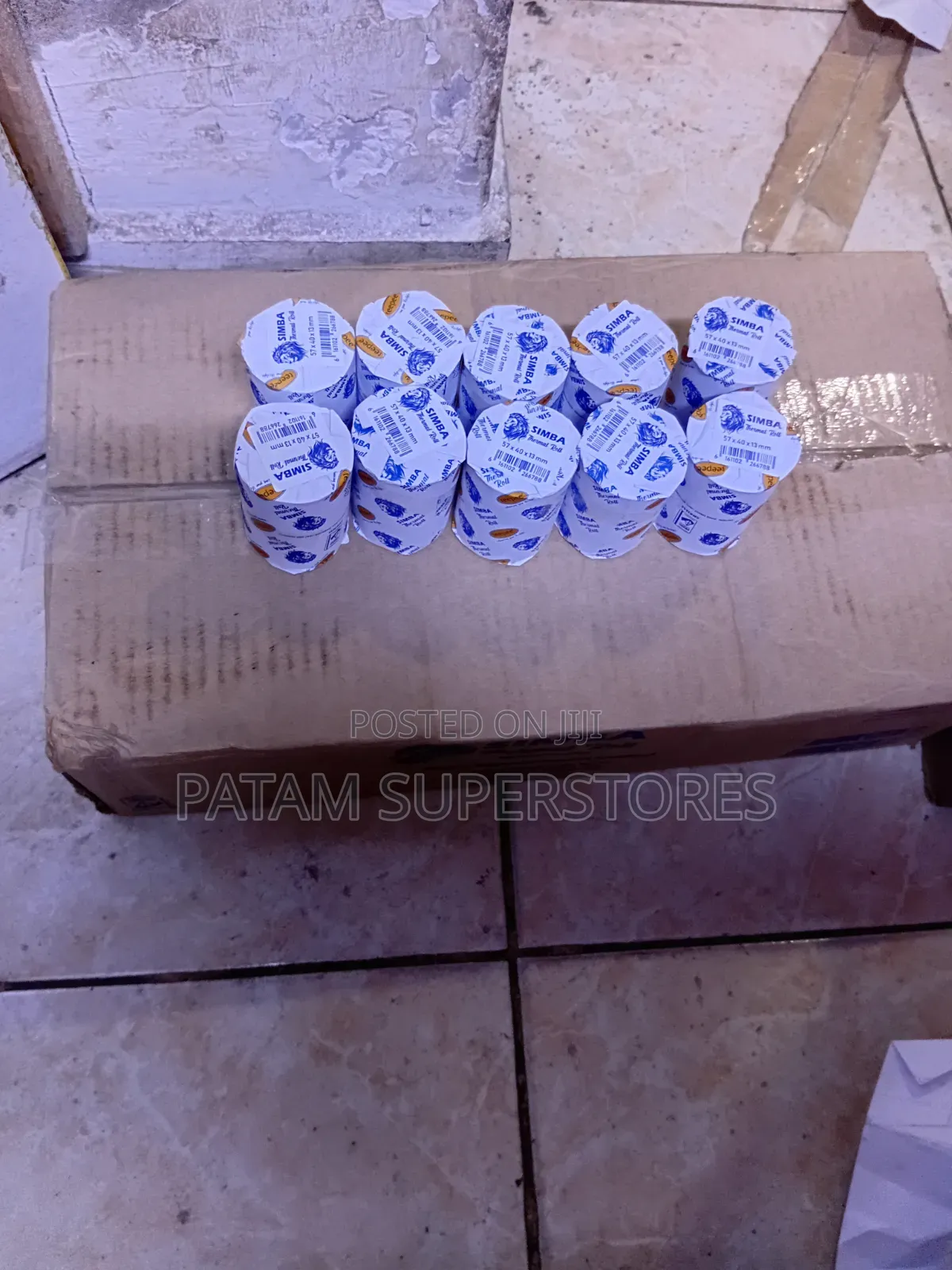 Simba Thermal Rolls Paper 100pcs 57*40mm