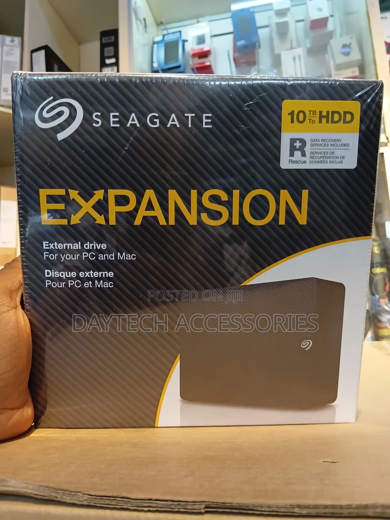 Seagate Expansion 10TB Desktop External Hard Drive (HDD)
