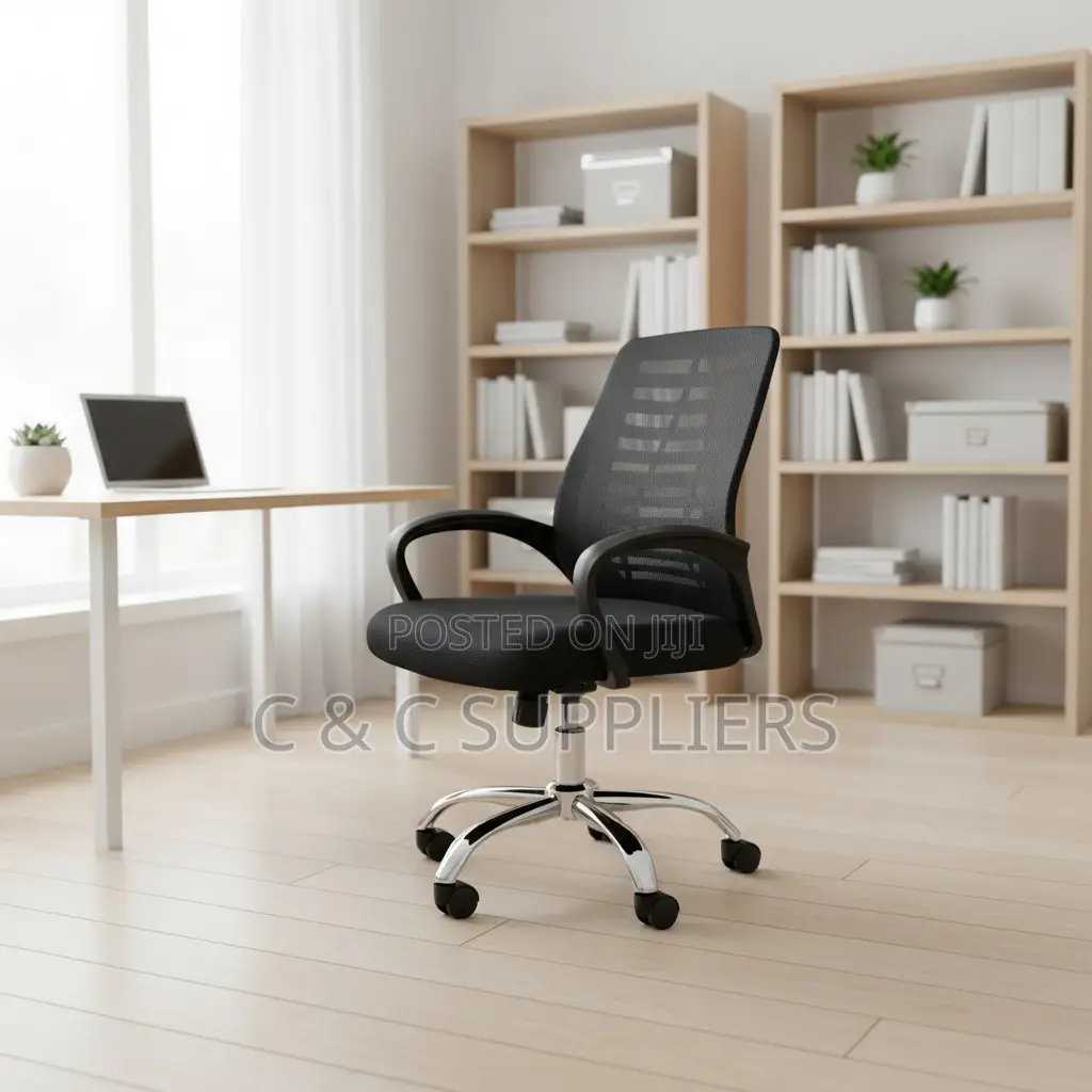 Swivel Mesh Secretary Chair.