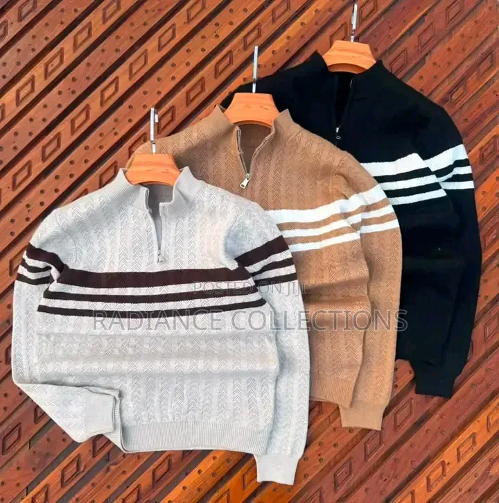 Quarter Zipper Sweaters
