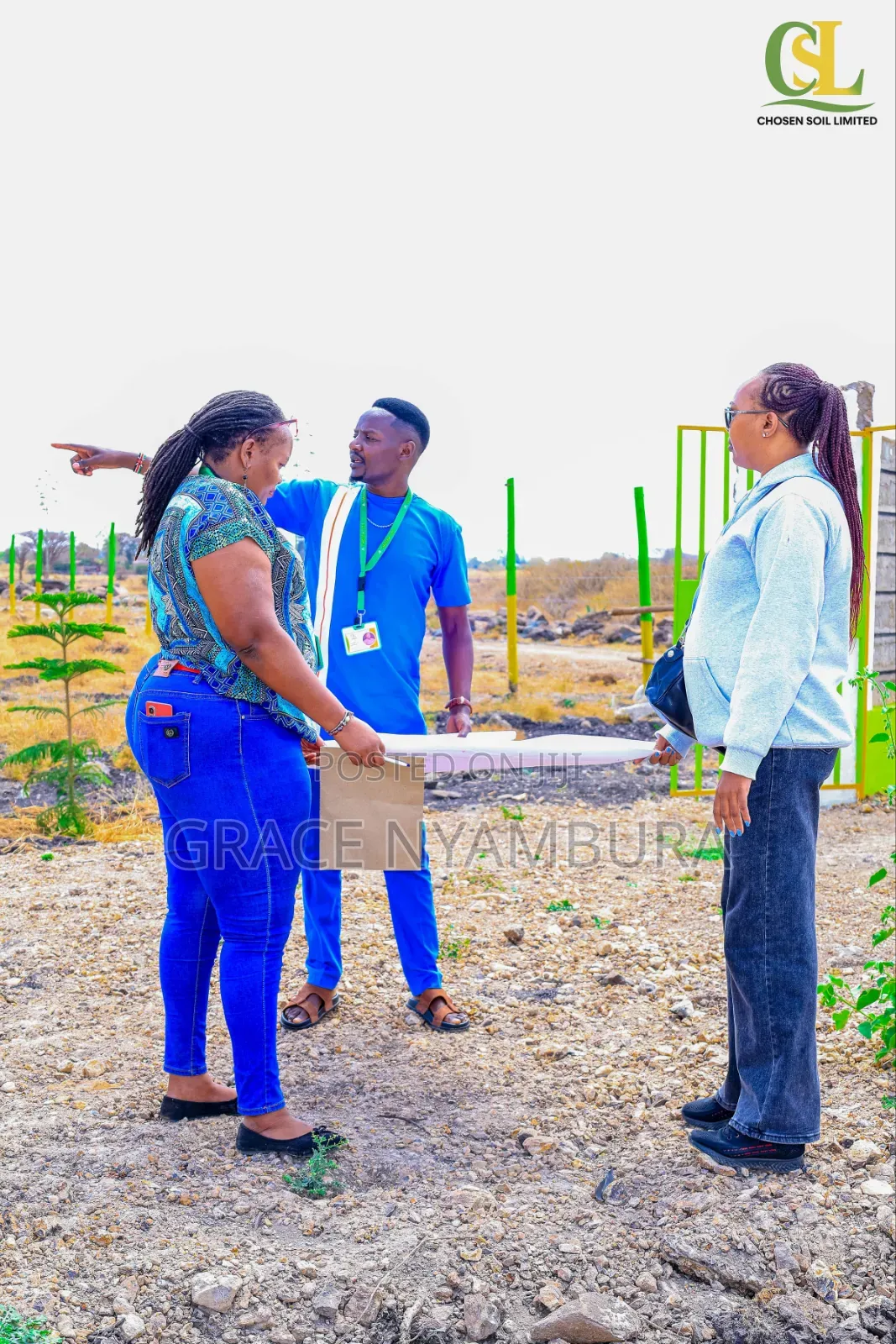 50 by 100 Plots in Koma Opposite Shrine 2km Off Tarmac