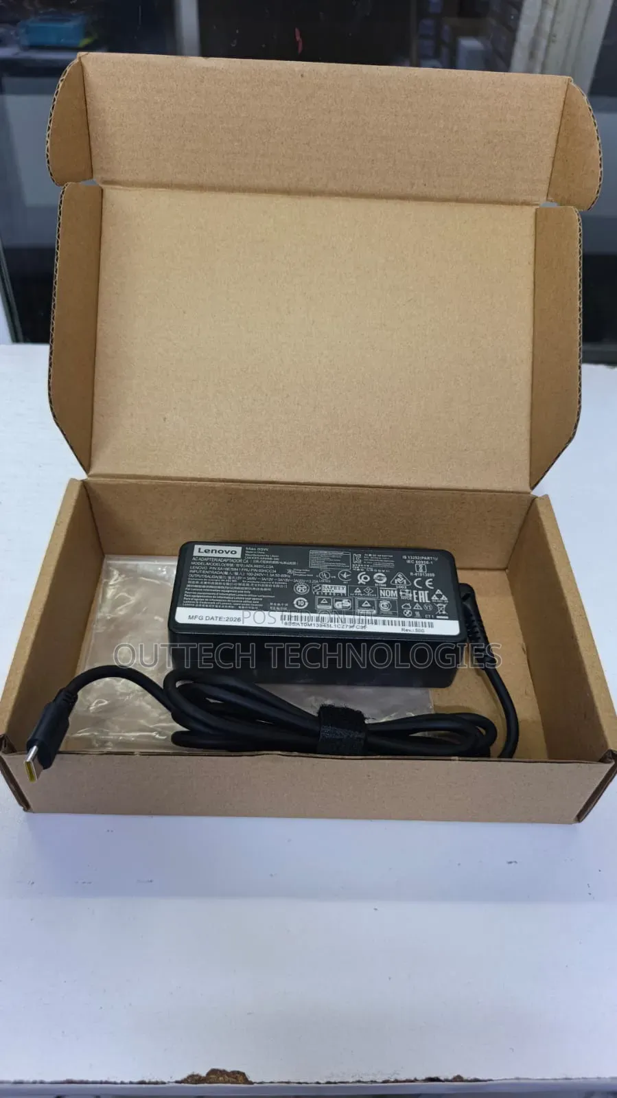 Lenovo Type C Laptop Chargers Adapter 65W