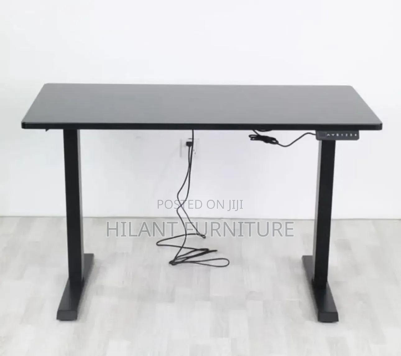 1.2M Electric Adjustable Office Desk | Motorized Sit-Stand Workstation
