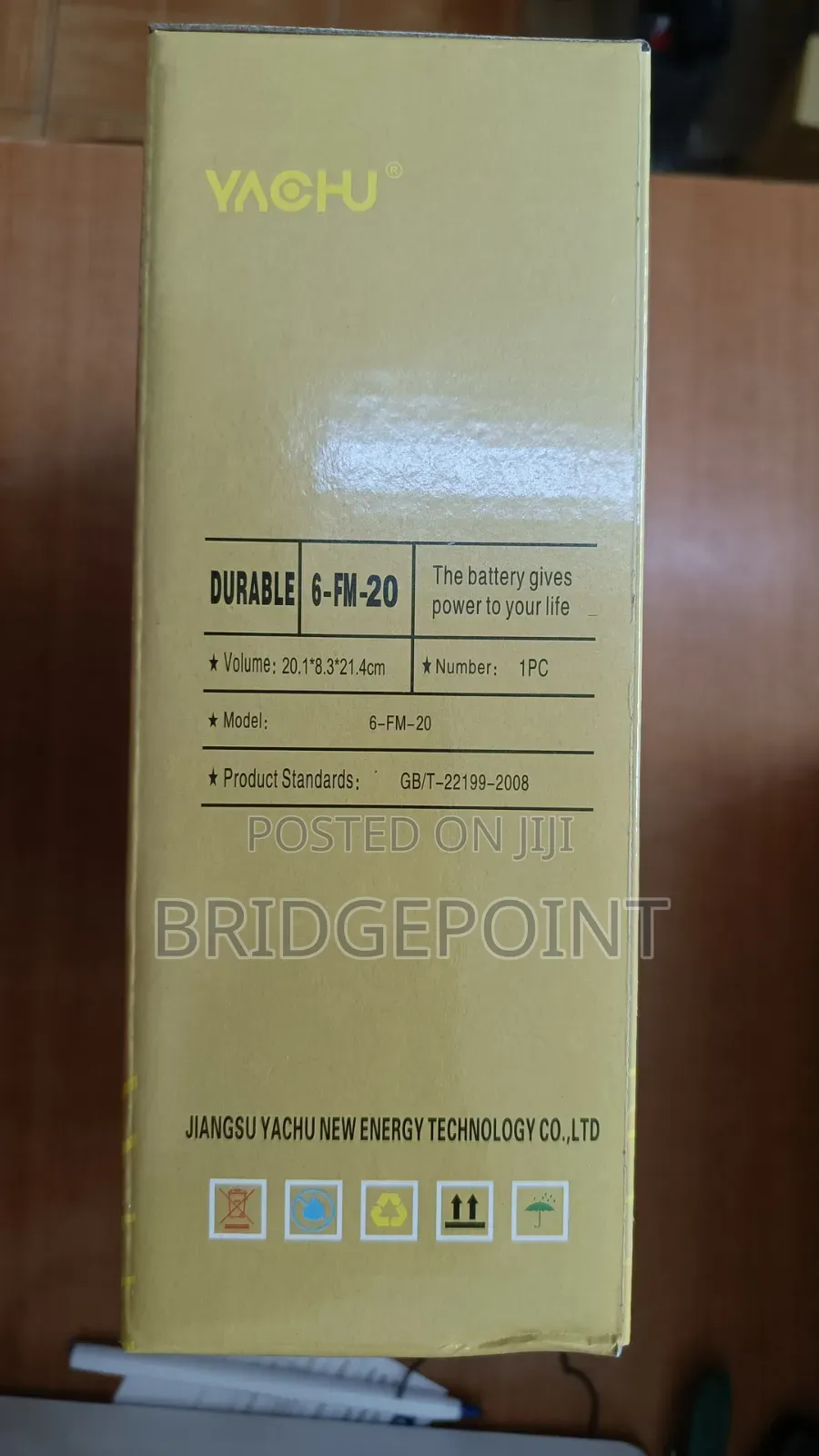 Multifunctional Solar Gel Battery 12V2AH