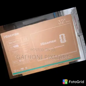 Hisense 32” VIDAA Smart LED TV – Modern Frameless Design