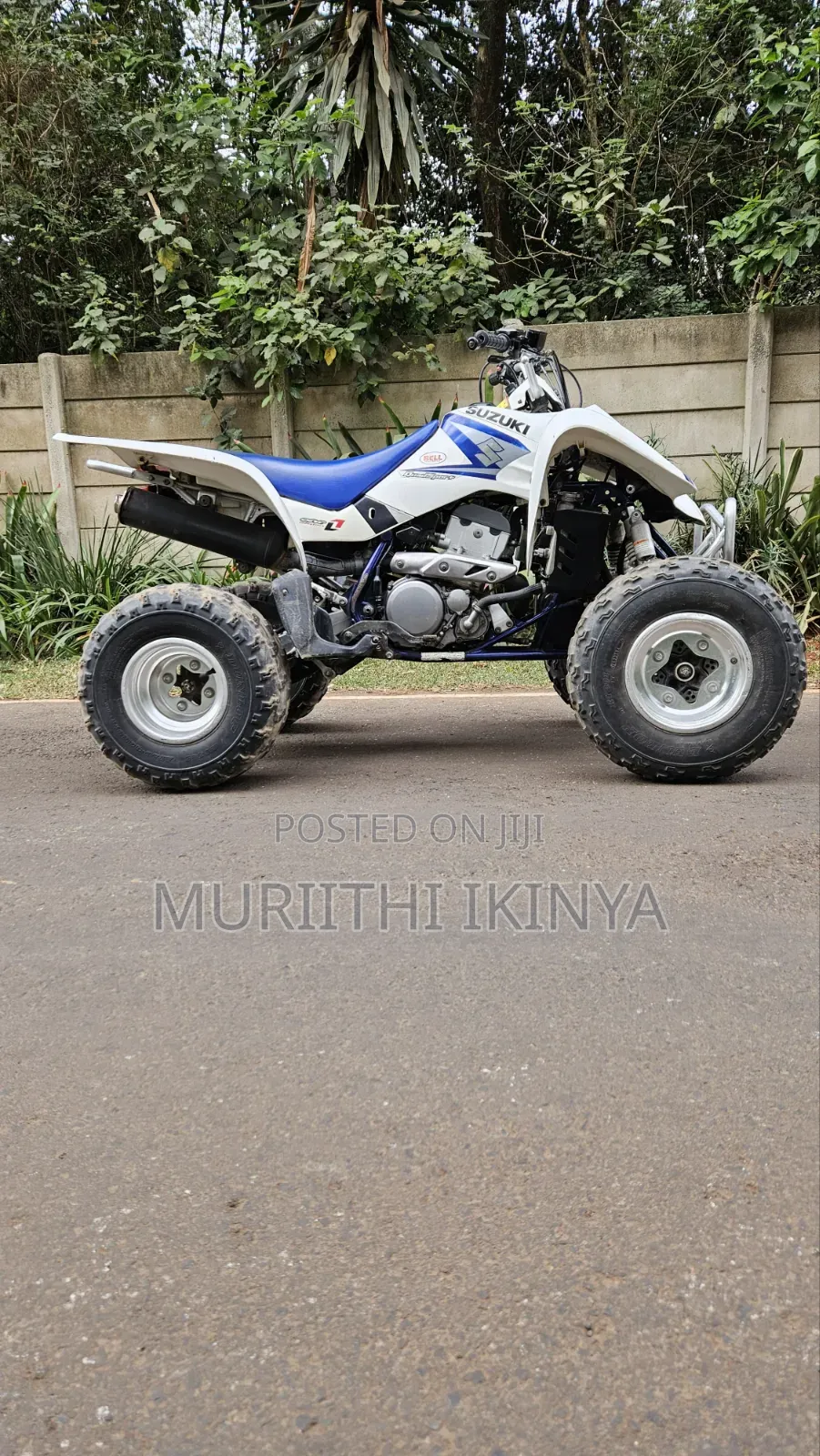 Suzuki Bike 2007 White