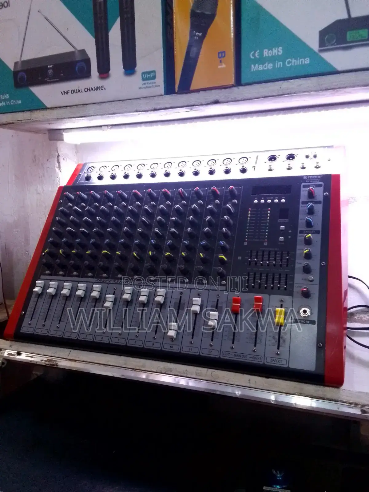 MAX 12 Channel Powered Mixer