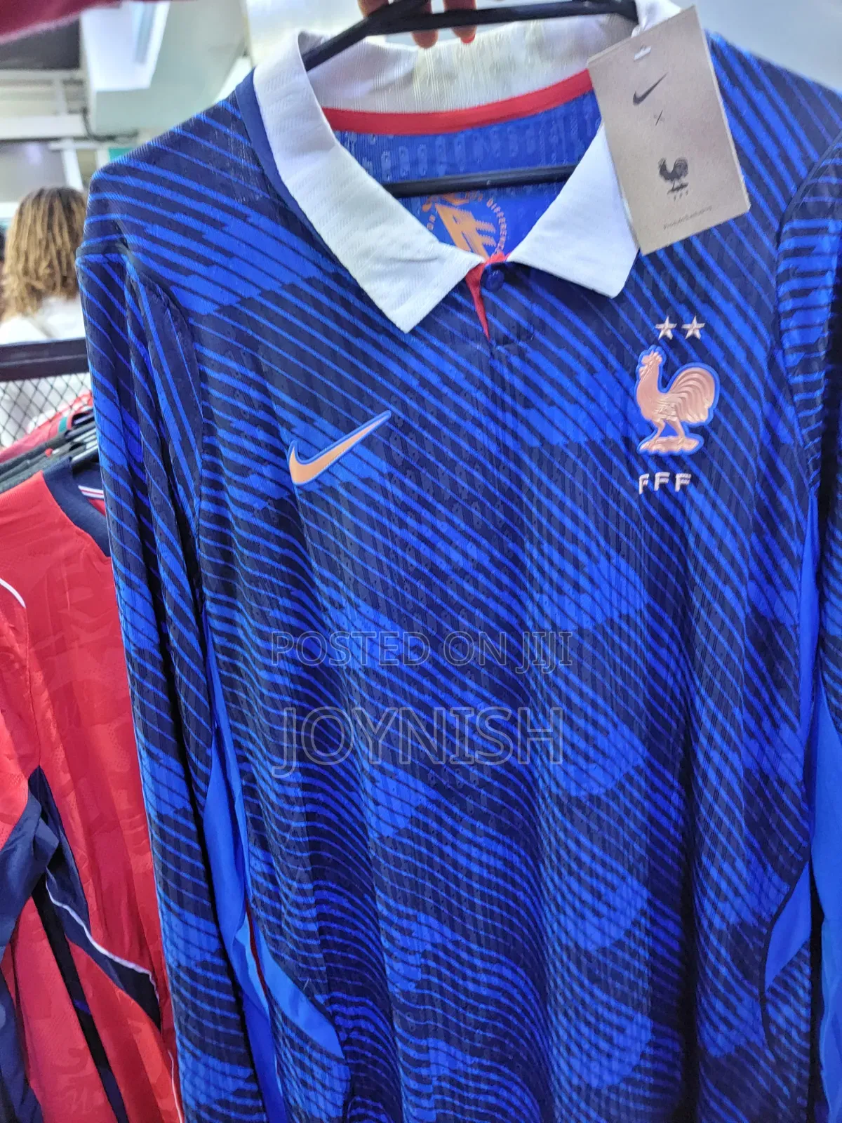 France New Season Long Sleeve Jersey