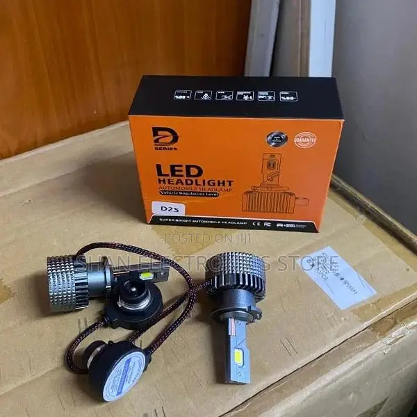 D2S 55W LED Headlight Replacement – Bright Car Bulb for Night Driving