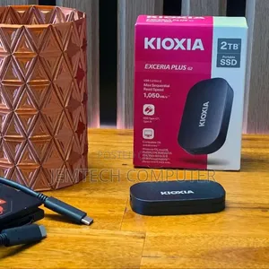 Kioxia Exceria Plus G2 Portable External SSD 2tb Upto 1050mb/S