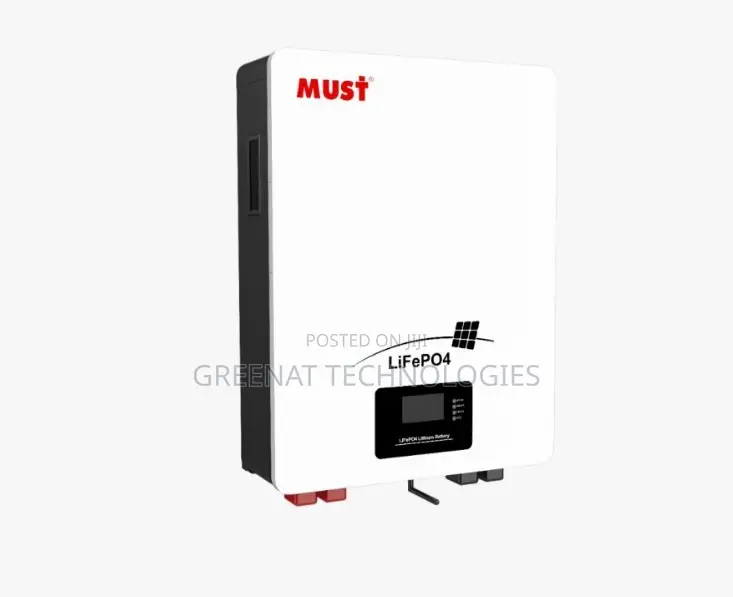 MUST 48V 100Ah 5.12KWh Lithium Battery LP16-48100 LiFePO4 6000 Cycles